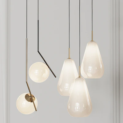 Four Pendant Lights amazing set vol. 24 — Ver 4