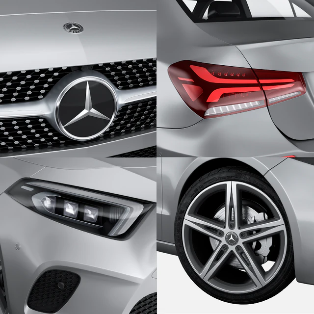 Mercedes-Benz A-klasse IV (W177) sedan — Скачать