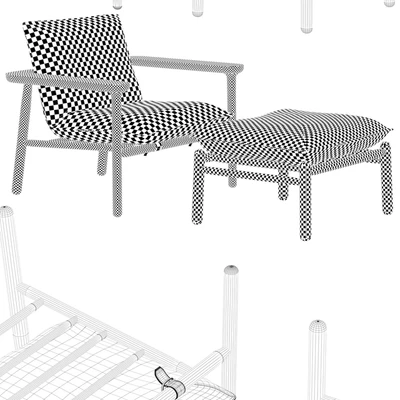 Zanat Igman armchair ottoman — Вид 3