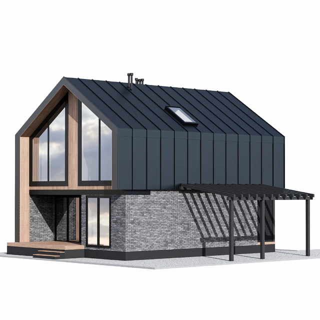 Barnhouse with carport — Descargar