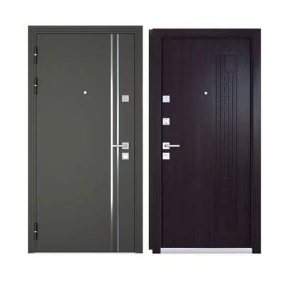 Entrance metal door EnterDoor KvadroLine — Ver 3