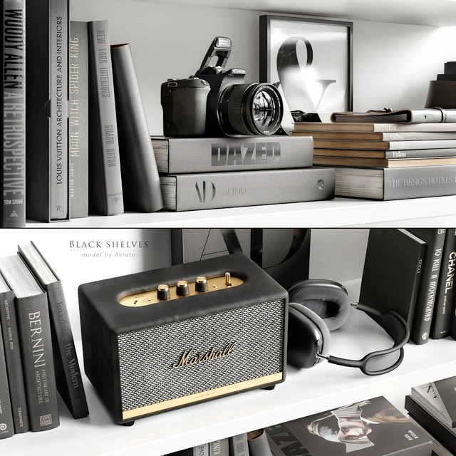 Black shelves — Descargar