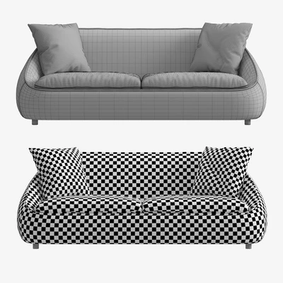 Sofa Safira 200x100x75 La Forma (Julia Grup) — Вид 3