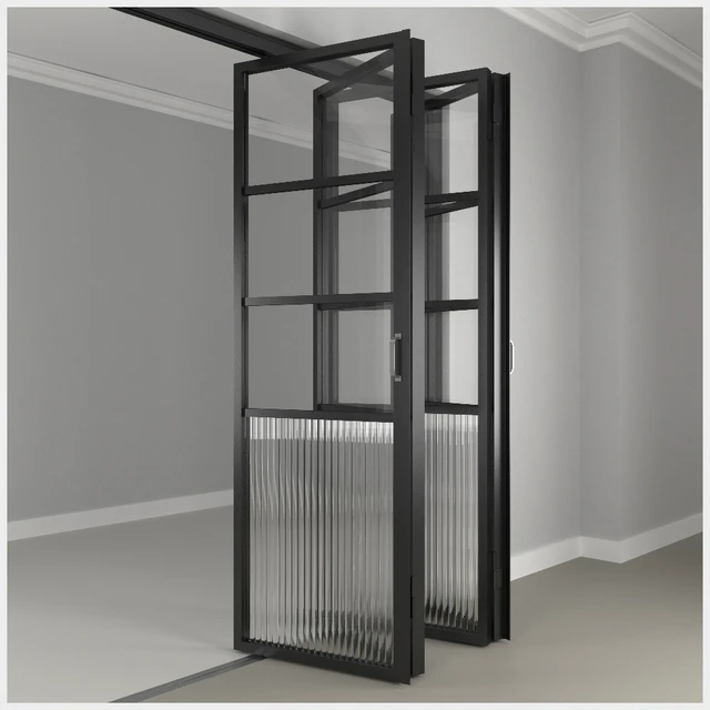SLIM FRAME folding door MOD 02 — Descargar
