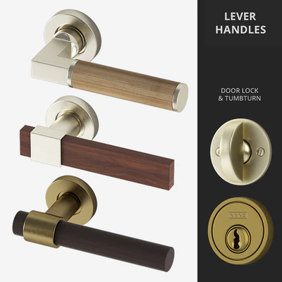 Door Lever Handles Nanz N° 2036, 2082, 2206 — Вид 1