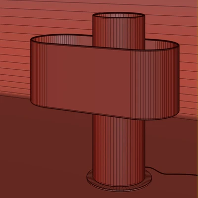 CRATE & BARREL Heron Glowing Table Lamp — Вид 3
