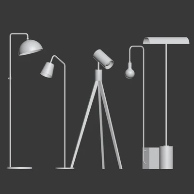 CB2 - 5 Floor Lamps Set 3 — Вид 2