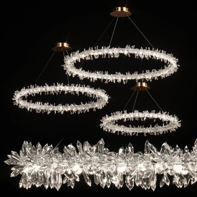 Crystal ring chandelier SIBYL — Descargar