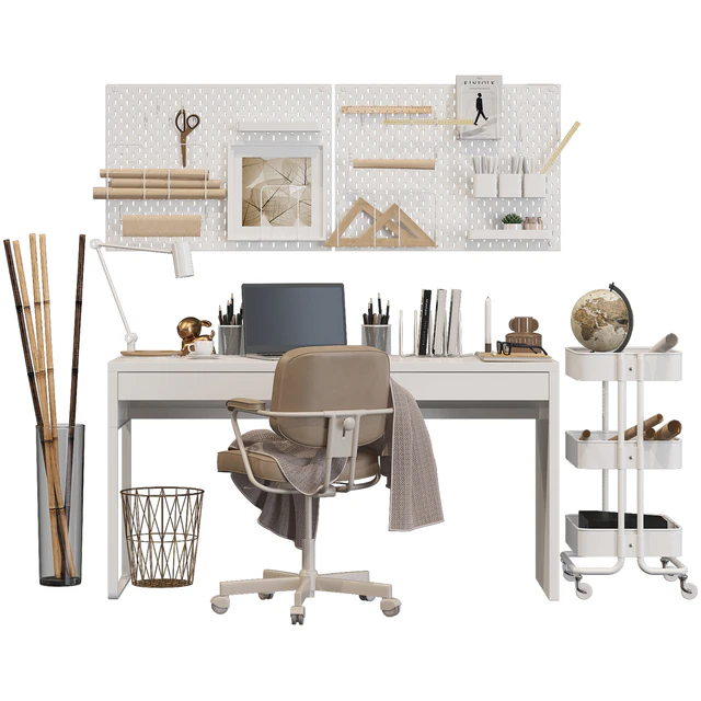 Ikea workplace Micke / Alefjall — Скачать