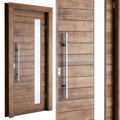 Wooden Front Door — Вид 4