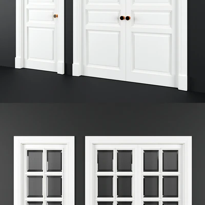 Set of classic doors — Ver 3