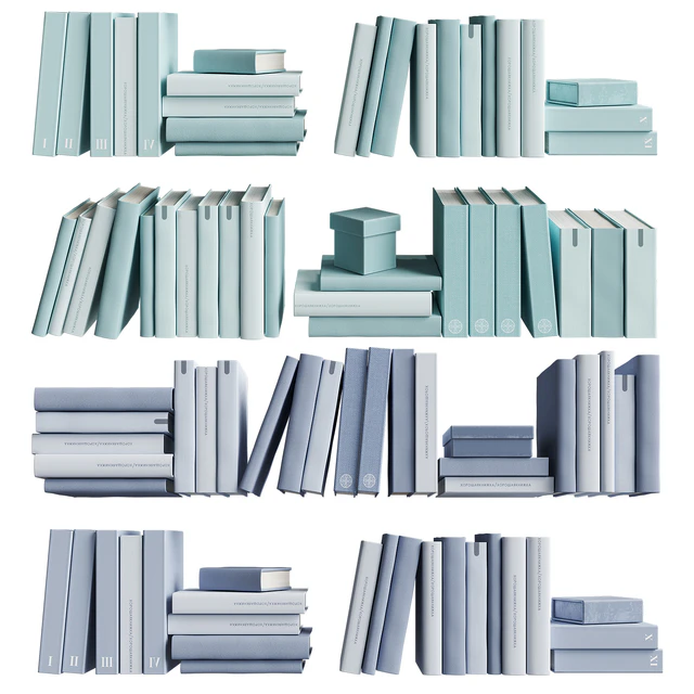 7colors monochrome books set — Descargar