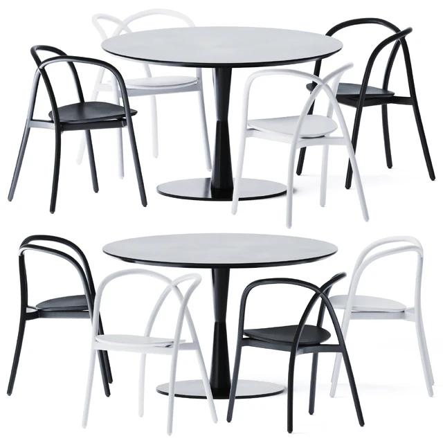 Dining Table Flute by Poliform — Скачать