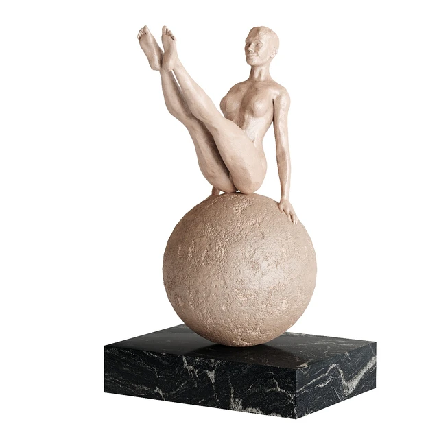 Human Sculptures 12(Girls With Balls) — Скачать