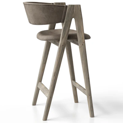 Bar stool PYCH by Montly — Ver 6