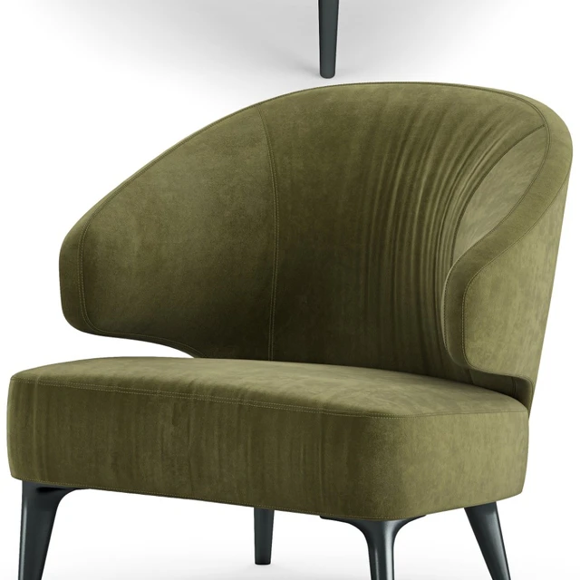 Minotti Aston Armchair — Descargar
