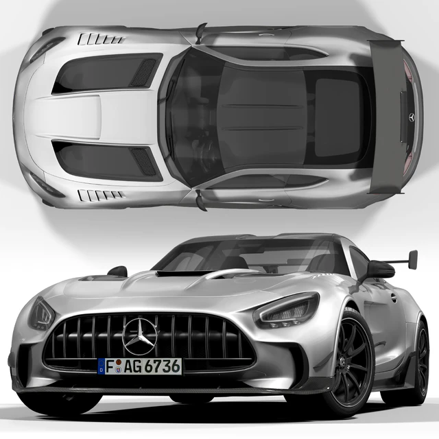 Mercedes Benz AMG GT — Скачать