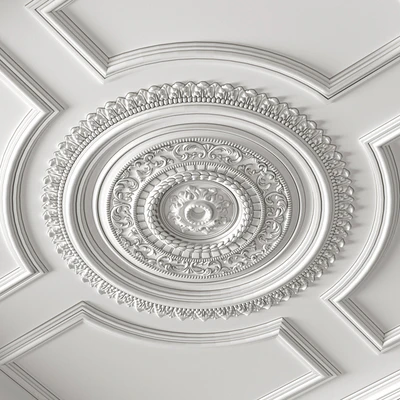 Потолок в классическом стиле.Classic coffered ceiling — Вид 6
