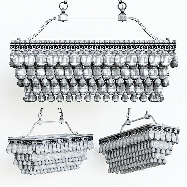 Chandelier Clarissa Glass Drop Quadro — Descargar