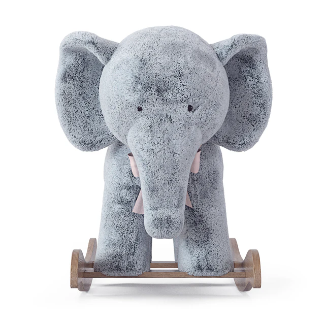 Rocking Toy Pottery Barn Kids Elephant Plush Rocker — Descargar