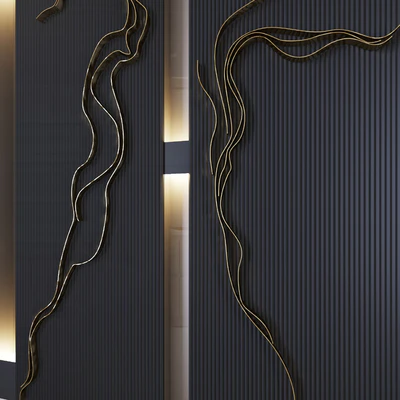 Decorative wall SVblack — Ver 4
