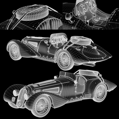 Alfa Romeo 8C 2900B Mille Miglia Roadster — Ver 5