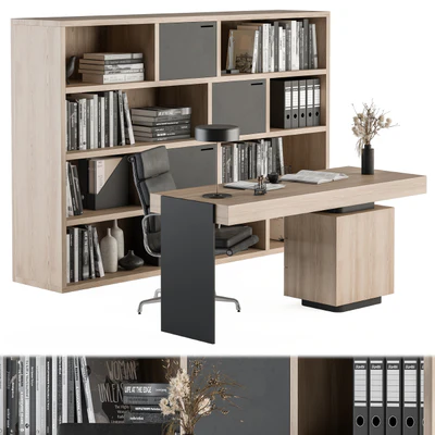 Office Furniture Wood Boss Desk - Manager Set Table 42 — Вид 1