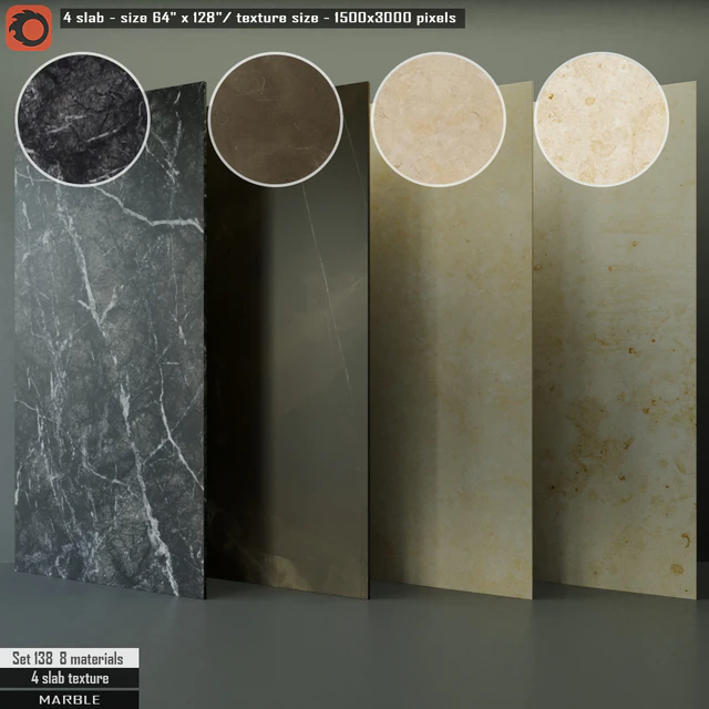 Marble Slab Set 138 — Скачать