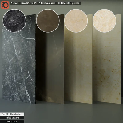 Marble Slab Set 138 — Вид 1