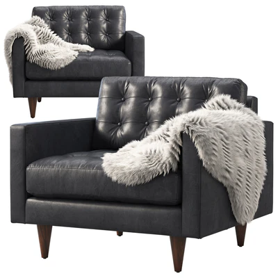Joybird Eliot Leather Chair — Ver 1