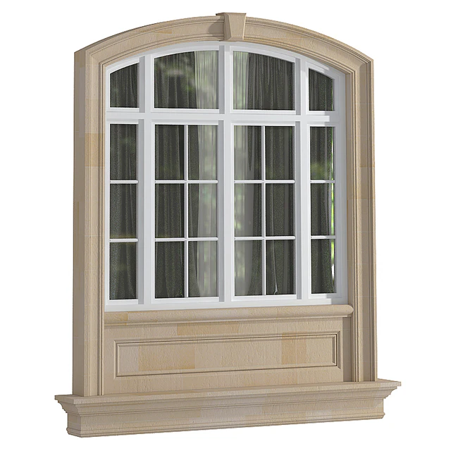 Windows and doors in the style of modern classics — Descargar