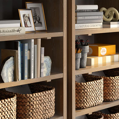 Pottery barn PARKER RECLAIMED WOOD BOOKCASE — Вид 3