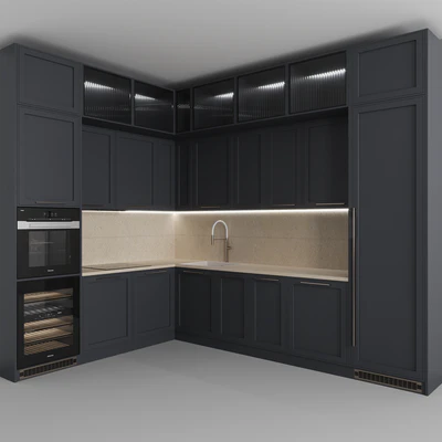 Kitchen №122 "Tricolor" — Ver 6