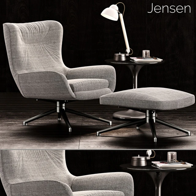 Minotti Jensen Armchair — Descargar