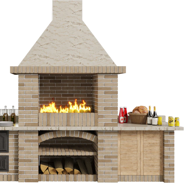 Brick  barbecue — Скачать