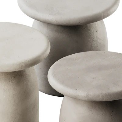 URBI and ORBI SUNDTAN Round Coffee Table — Ver 6