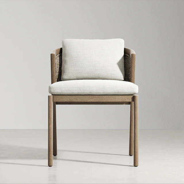RH / MALTA TEAK SIDE CHAIR — Descargar