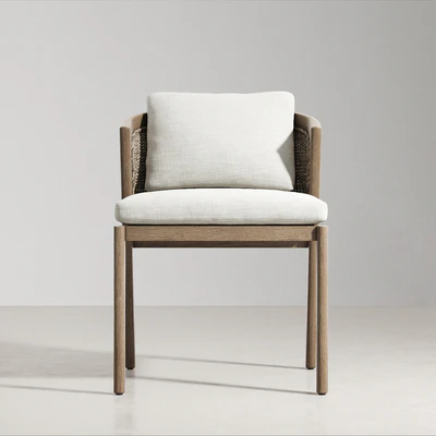 RH / MALTA TEAK SIDE CHAIR — Ver 5