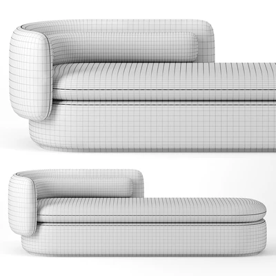 Group Chaise Lounge by Philippe Malouin for SCP — Ver 2