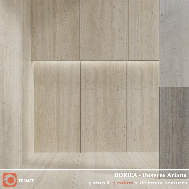 Desvres Ariana DORCIA avorio crema greige — Descargar