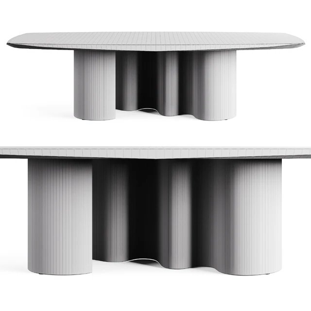 Cattelan PAPEL Masterwood Dining Table — Descargar