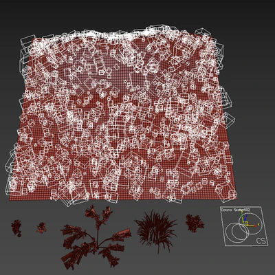 GRASS COLLECTION FOR LANDSCAPE NO12 — Вид 4