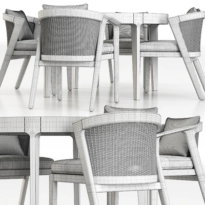 MALTA TEAK DINING SET — Вид 7