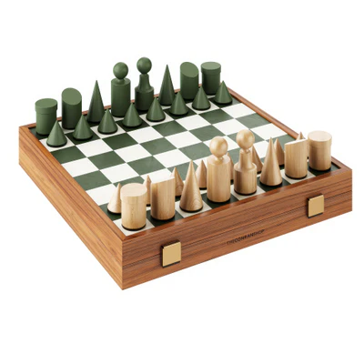 faux leather and felt chess set by the conran shop — Download