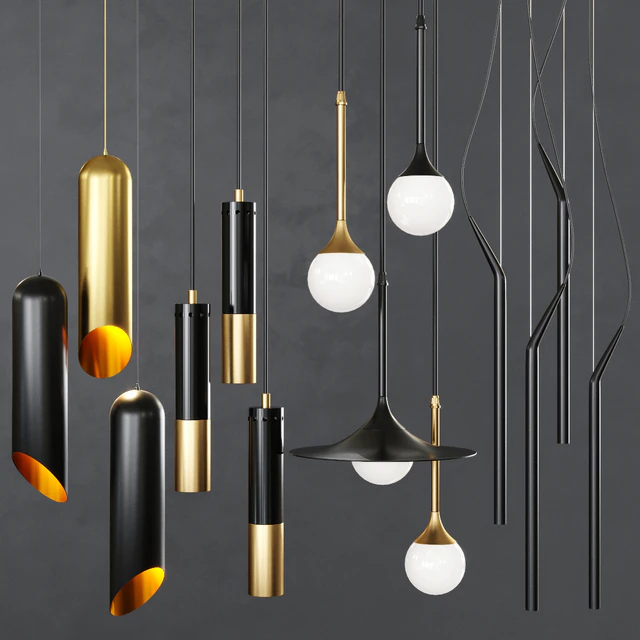 Pendant lights set 046 — Скачать