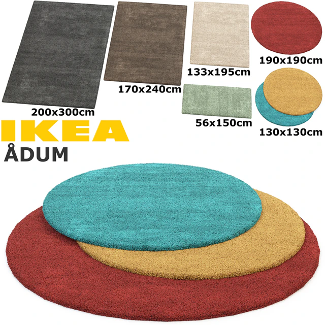 IKEA ADUM (Odum) RUG SET — Descargar