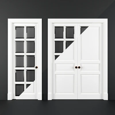 Set of classic doors — Ver 1