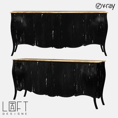 Chest of drawers LoftDesigne 517 model — скачать