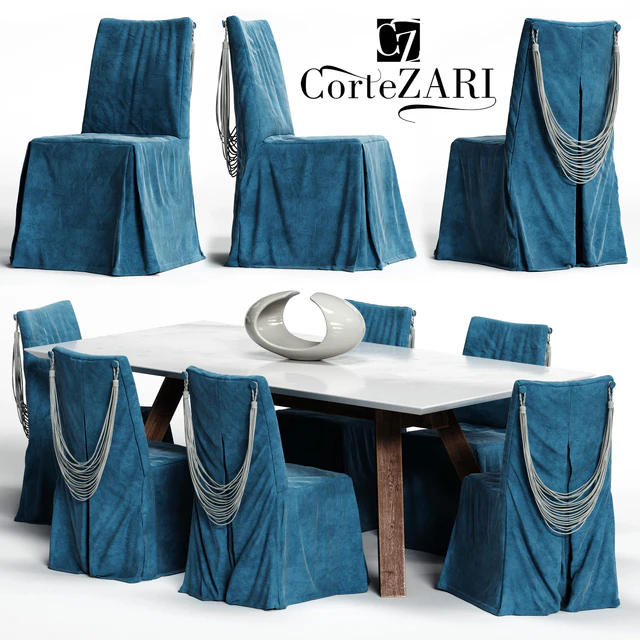 Corte ZARI Chair and SOHO Table — Descargar