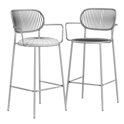 Piper Bar Chair with Armrests — Ver 5